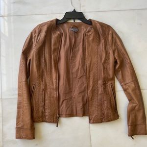 Leather Vince jacket